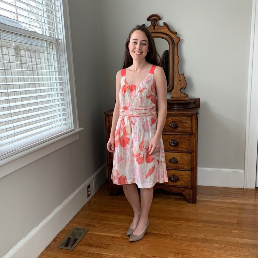 LOFT Floral Sundress, Size 6